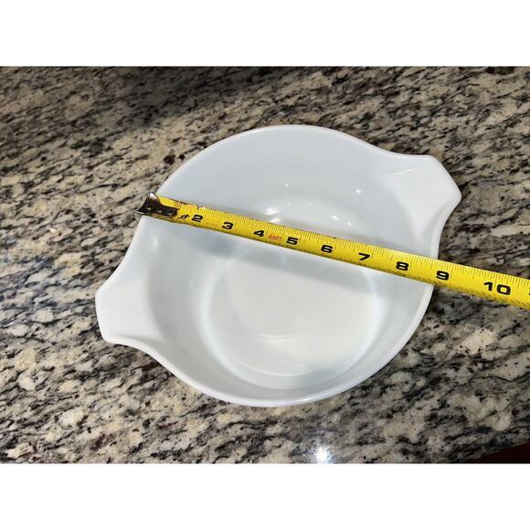 Pyrex MCM Town and Country 475-B Round Casserole 2.5 Qt No Lid READ - Picture 5 of 13